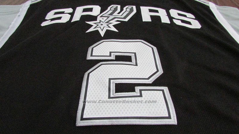 Maglia Bambino San Antonio Spurs Kawhi Leonard #2 2017-18 Nero
